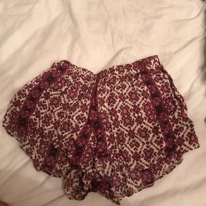 Brandy Melville flowy shorts